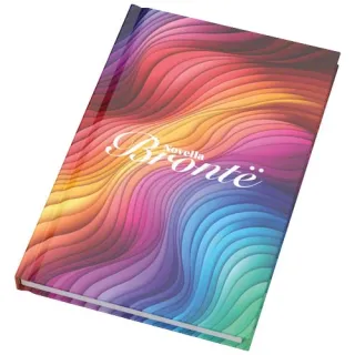 Novella Brontë Kiiltävä Kovakantinen A5-muistivihko, 100 Arkkia