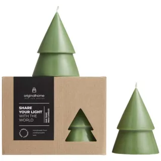 Originalhome Joulukuusen Mallinen Kynttilä, 2 Kpl Setti– M