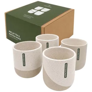 Originalhome Reclay 350 Ml:n Tee- Ja Matcha-mukisetti 