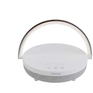 Prixton 10 W:n 4-in-1-bluetooth®-kaiutin Led-valolla Ja Langattomalla Latausalustalla
