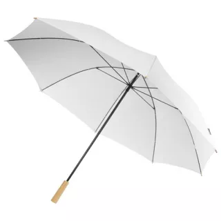 Romee 30'' Tuulenpitävä Golfsateenvarjo, Kierrätettyä Pet-muovia Valkoinen