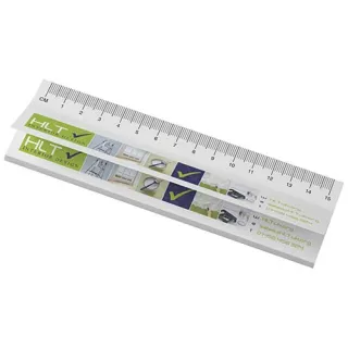 Sticky-mate® Kierrätetyt Tarralaput Painetulla Viivainasteikolla