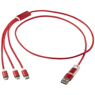 Versatile Kierrätetystä Alumiinista Valmistettu 5-in-1-latauskaapeli