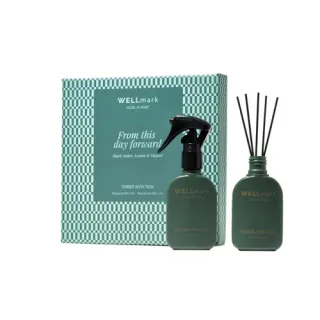 Wellmark Tender Affection -lahjasetti: 50 Ml:n Huonesuihke Ja 50 Ml:n Tuoksudiffuusori