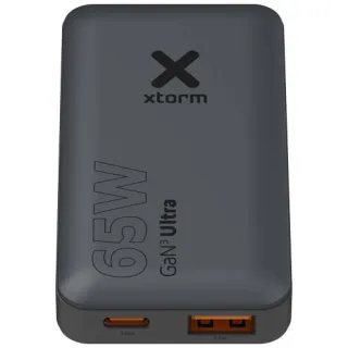 Xtorm 65 W:n Fast Travel Matklaturi Kaapelilla Ja Adapteripäillä