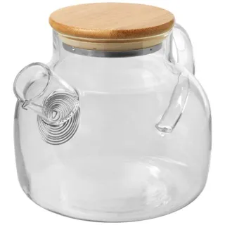 Zen Teepannu Siivilällä Ja Bambukannella