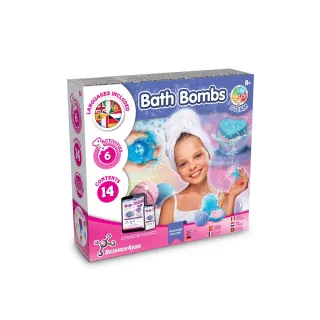 Bath Bombs Kit Iii. Opetuspeli Mukana Voimapaperinen Lahjapussi (115 G/m²) Natural