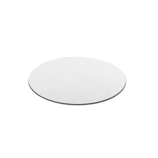 Blair Round. Hiirimatto Sublimaatiota Varten Valkoinen
