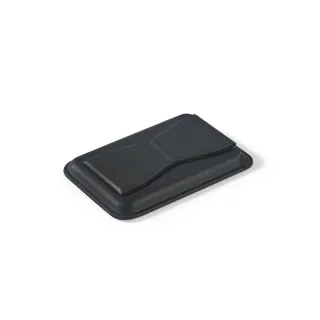 Connor. Magneettinen Korttikotelo Pu-nahasta, Helppo Kiinnittää Matkapuhelimen Takaosaan, Rfid-suojattu Musta