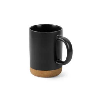 Constellation Cork. Ceramic Mug With Cork Base 370 Ml Musta