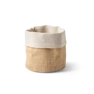 Ducasse. Monikäyttöinen Laukku Juutista (260 G/m²) Ja Puuvillasta (120 G/m²) Natural