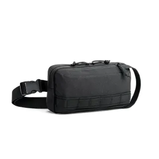 Edinburgh. Waist Bag In High-density 600d Recycled Polyester And 210d Recycled Polyester Lining Musta