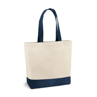 Edmonton. Canvas-kassi 100% Puuvillaa (280 G/m²) Sininen