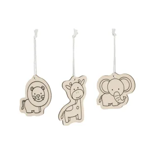 Faune. Lasten Värityssarja Puisesta Materiaalista Natural