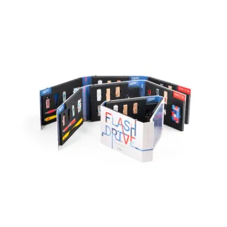 Flash Drive Showcase. Mukautettujen Muistitikkujen Esittely Lajitelma