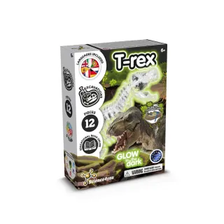 Fossil Excavation Kit Ii. Opetuspeli Mukana Voimapaperinen Lahjapussi (90 G/m²), Valmistettu Fsc™-sertifioidusta Materiaalista Ja Muista Valvotuista Materiaaleista Valkoinen