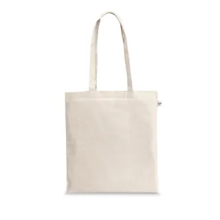 Giza. 100 % Kierrätetystä Puuvillasta Valmistettu Laukku (140 G/m²) Natural (vaalea)