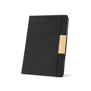 Homero. Set Consisting Of A Hardcover A5 Notepad And A Bamboo Ballpoint Musta