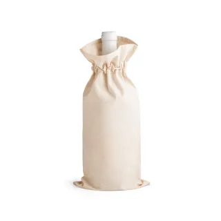 Jerome. 100% Cotton Bag For Bottle (180 G/m²) Natural