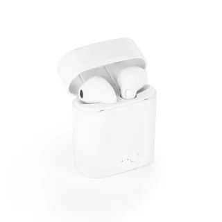 Klebs. Abs True Wireless -kuulokkeet Mikrofonilla Valkoinen