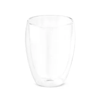 Machiato Cup. Borosilikaattilasikuppi 350 Ml Läpinäkyvä