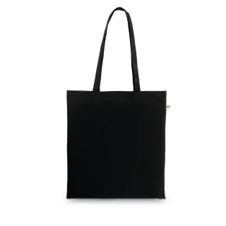 Madeira. 100 % Luomupuuvillaa Oleva Laukku (140 G/m²) Musta