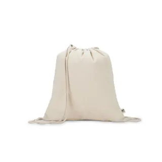 Maiorca. 100% Recycled Cotton Drawstring Bag(180 G/m²) Natural (vaalea)