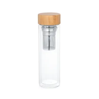 Makarova. Borosilikaattilasipullo Infuusioilla 490 Ml Natural
