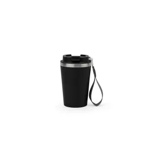 Spitz. Stainless Steel Travel Cup (90% Rss) With Double Wall And Matt Finish 460 Ml Musta