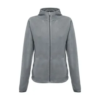 Thc Helsinki Women Ii. Naisten Polarfleecetakki Joustavilla Hihansuilla Harmaa