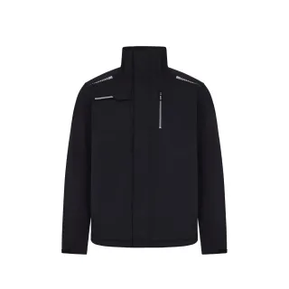 Vl Nyx. Tikkattu Takki (180 G/m²), Valmistettu Kierrätetystä Polyesteristä (50 %) Ja Polyesteristä (50 %) Musta