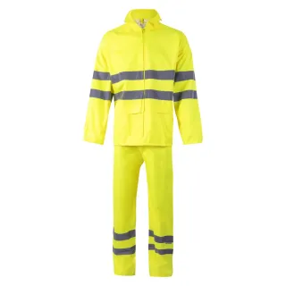 Vl Venus. Obleka Za Dež (130 G/m²) Iz Poliestra (100 %) S Pu Premazom Heksakromi Keltainen