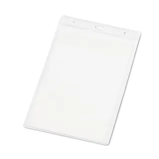 Whitman. Pystysuora Pvc-merkinpidike Läpinäkyvä