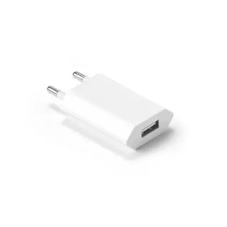 Woese. Virtalähde Usb-a 5w, Valmistettu Kierrätetystä Abs-muovista (100 % Rabs) Valkoinen