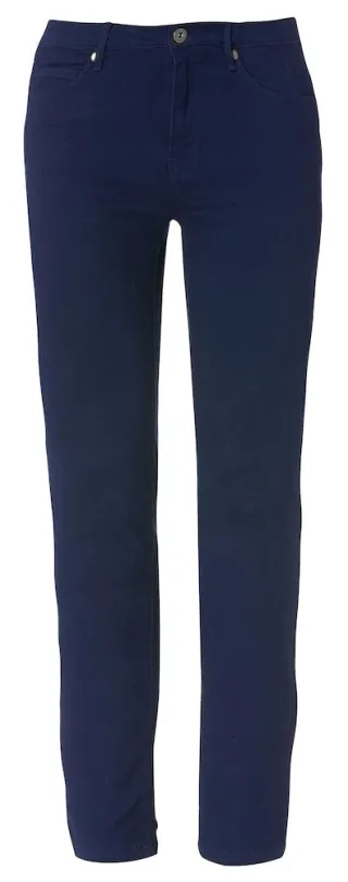 Clique 5-pocket Stretch Women Tumman Sininen
