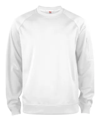 Clique Basic Active Roundneck Valkoinen