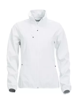 Clique Basic Softshell Jacket Ladies Valkoinen
