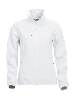Clique Basic Softshell Jacket Ladies Valkoinen