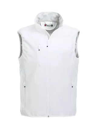 Clique Basic Softshell Vest Valkoinen