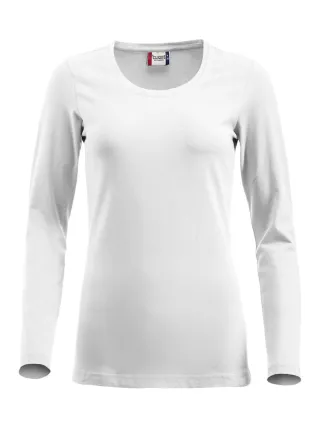 Clique Carolina L/s Valkoinen