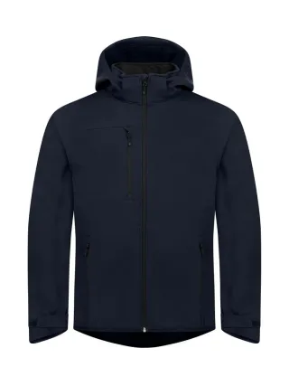 Clique Classic Softshell 2 In 1 Tummansininen