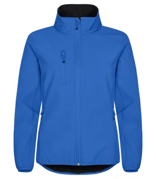 Clique Classic Softshell Jacket Women Keskisininen
