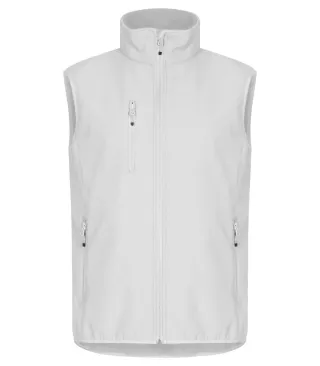Clique Classic Softshell Vest Valkoinen