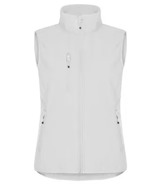 Clique Classic Softshell Vest Women Valkoinen