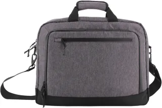 Clique Laptop Bag Meleerattu Antrasiitti