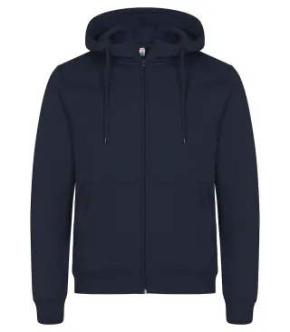 Clique Miami Hoody Fz Tummansininen