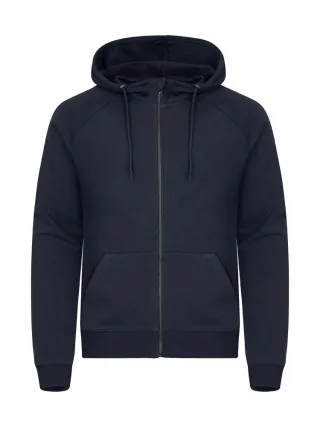 Clique Miami Pro Hoody Full Zip Tummansininen