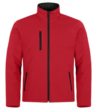 Clique Padded Softshell Jacket Punainen