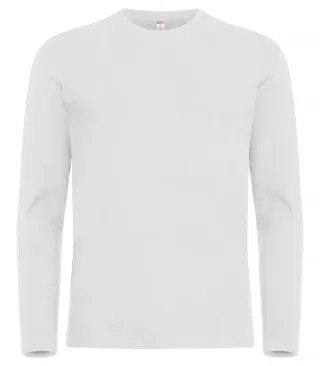 Clique Premium Fashion-t L/s Valkoinen