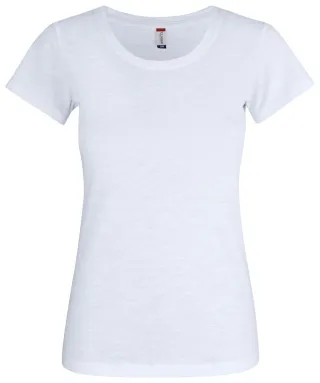 Clique Slub-t Women Valkoinen